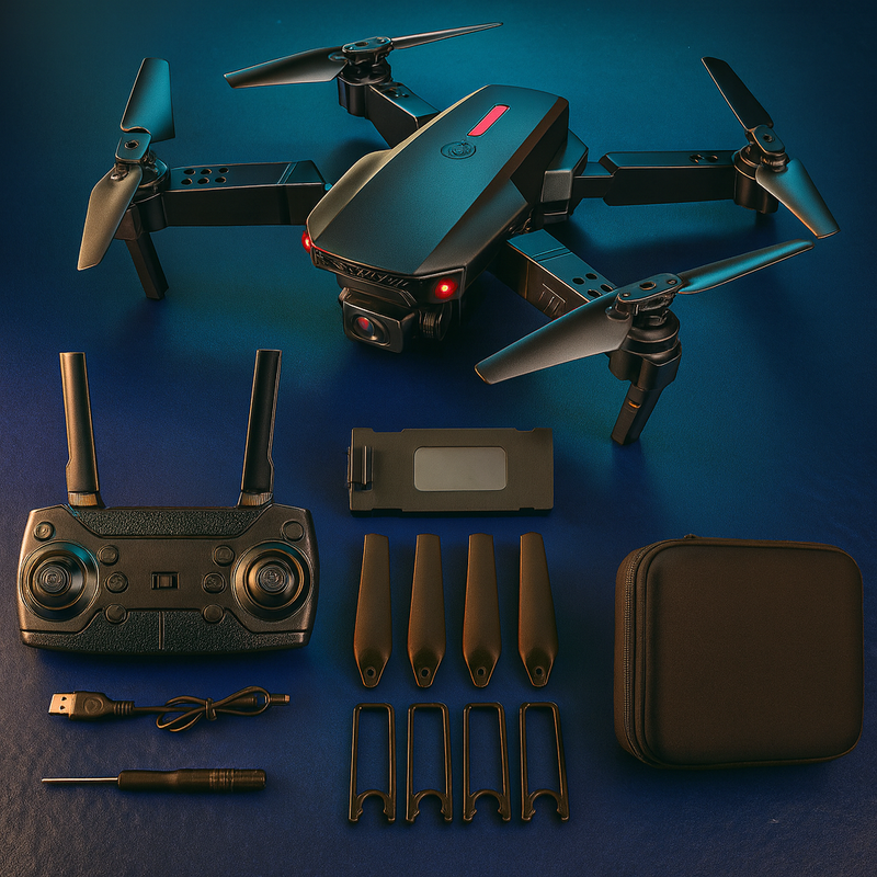 Dron Doble Camara 4k UltraFly PRO + Estuche GRATIS